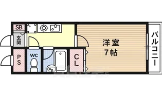 アストリア桂【3階】の間取り