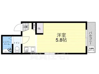 ホワイトコート北口【3階】の間取り