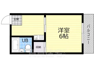 ロイヤルゆたか2号館【5階】の間取り