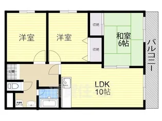 アーべインコート【2階】の間取り