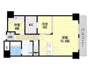 ハイマートニュー関目【8階】の間取り
