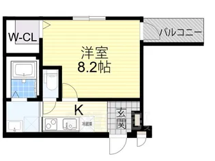 フジパレス今川公園東Ⅴ番館【1階】の間取り