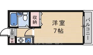 エスティライフ喜志駅前【4階】の間取り