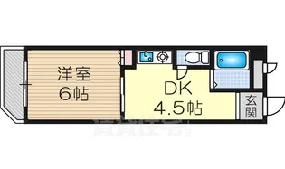 アルビオン(野中北)【3階】の間取り