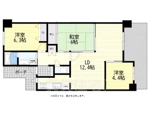 メゾンドール堺【2階】の間取り