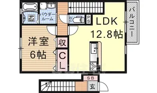 プリミエールかがやきの丘D【2階】の間取り