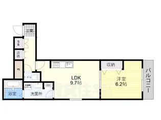 シャーメゾングレース【2階】の間取り
