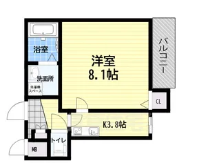 Gran Feliz【1階】の間取り