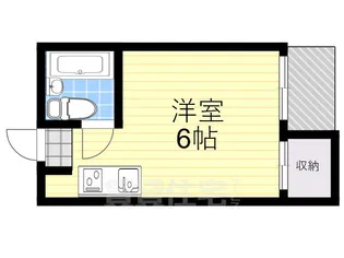 新森ロータリーマンション【3階】の間取り