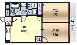第2高光マンション【2階】の間取り