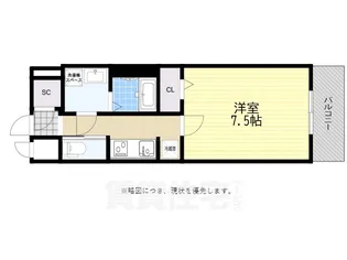 S-RESIDENCE堀田駅前futur【7階】の間取り
