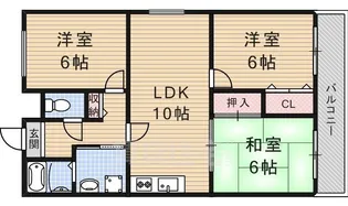 ラ・メゾン・ボヌール【3階】の間取り