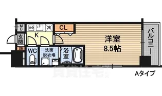 ジュネス新大阪レジデンス【8階】の間取り