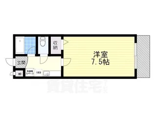 パレ北昭和【3階】の間取り