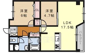 Bonne Chance 2【3階】の間取り