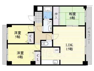 サンカーフ2【1階】の間取り