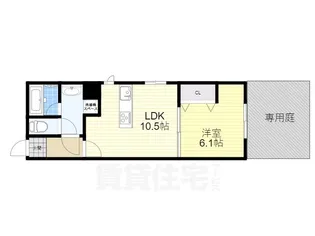 メルヴェーユ堺七道【2階】の間取り