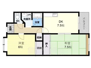 ドムス・瀬口【3階】の間取り