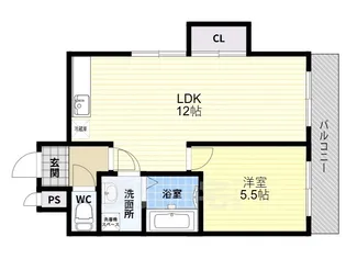 本町プラザ【7階】の間取り