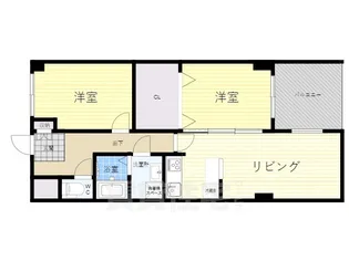 エルブ新大阪【3階】の間取り
