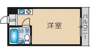 パシフィック塚本【713号室】の間取り