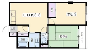 OZASAライブコープ【4階】の間取り