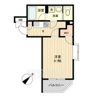 タウンライフ覚王山【1階】の間取り