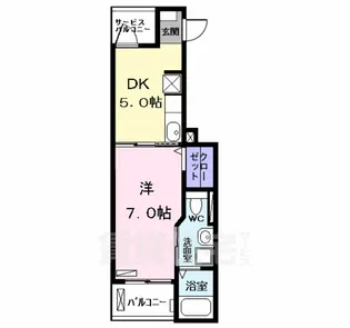 メゾンF【1階】の間取り