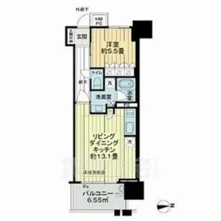 ザ・グランアルト栄【4階】の間取り