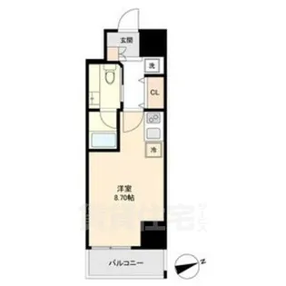 マリオン城西【4階】の間取り