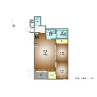 REGALEST中村日赤【3階】の間取り