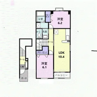 アディyou【2階】の間取り