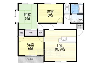 アネックス野田【1階】の間取り