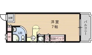 ラ・パルフェ・ド・パラツィーナ【4階】の間取り