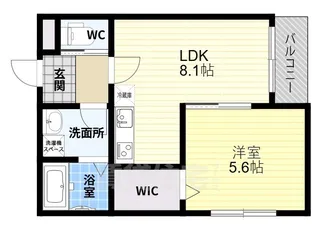 仮称)センショウトラスト【2階】の間取り