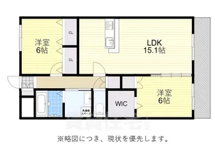 woodbell-Y【3階】の間取り