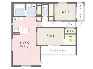 Maison本町【2階】の間取り