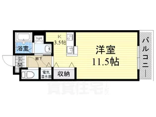 パークサイド・マ・メゾン2【1階】の間取り