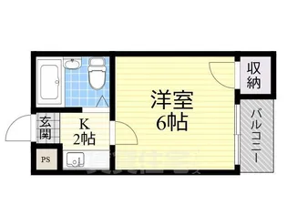 ロイヤルパレス東住吉【1階】の間取り