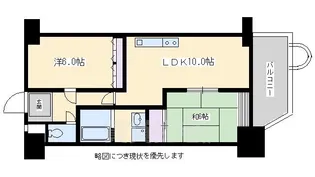 グレース・ダイン【6階】の間取り