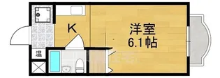 鞍馬口アイビーハウス【1階】の間取り