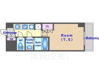 Casa Sollazzo京都西陣【1階】の間取り