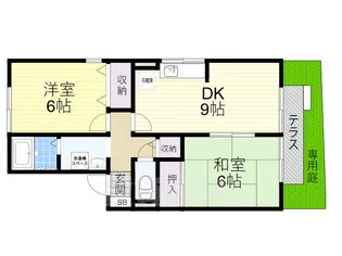 RIHITO八尾 C棟【1階】の間取り