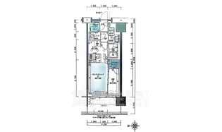 リニアゲートタワー名古屋【13階】の間取り