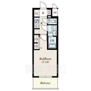 S-RESIDENCE星ヶ丘【4階】の間取り