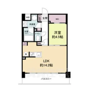 ブランシエスタ山科大塚【5階】の間取り