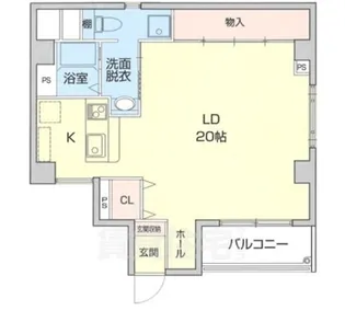 Life inn 桜山 東館【4階】の間取り