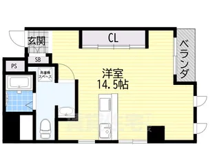 Life inn 桜山 西館【4階】の間取り