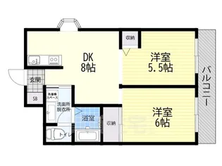 ファーストタウンパート5【9階】の間取り