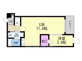 ジーメゾン向島クオリエ【2階】の間取り